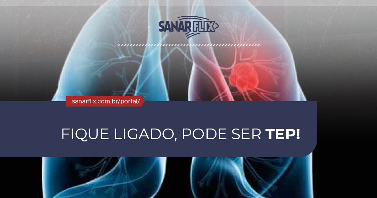 Pulmonar alta embolia causa pressão